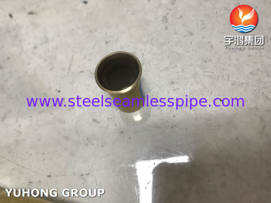 ASTM B111 C68700 Bakır alaşımlı çelik ısı değiştiricisi için dikişsiz U bükme tüpü