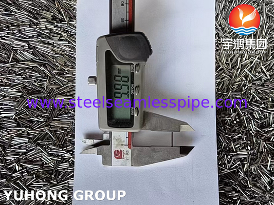 SS304 304L 316 316L 321 321H 309 310S Laboratuvar malzemesi için paslanmaz çelik kapilyer tüpü