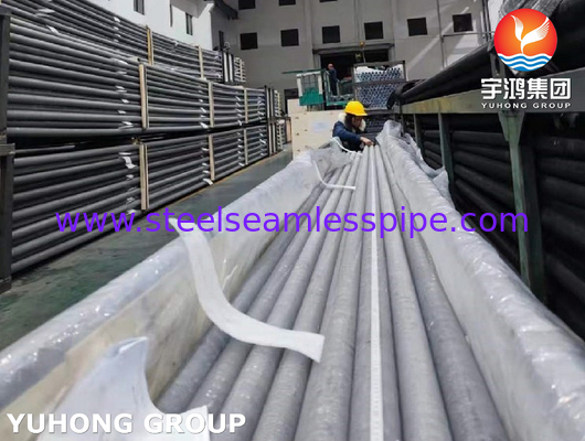 Sıcaklık Değiştiricisi Fined Tube, Extruded type, ASTM A213 TP304 with Aluninum 6063