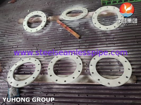 ASTM A240 F904L 1.4539 AWWA C207 SOFF boru sistemi için flens