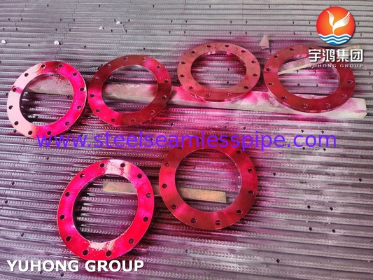 ASTM A240 F904L 1.4539 AWWA C207 SOFF boru sistemi için flens