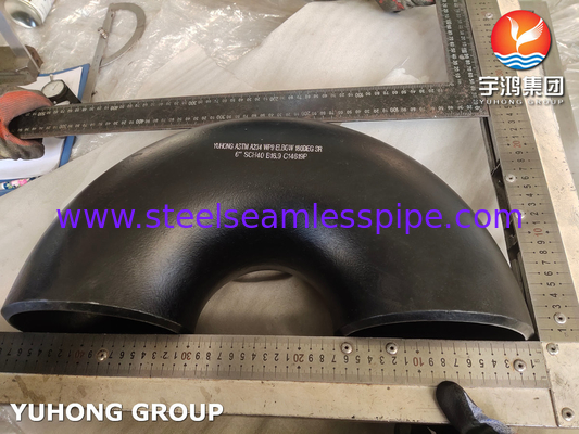 Alloy Steel Buttweld Fitting ASTM A234 WP9 180 Derece SR Dirseği B16.9