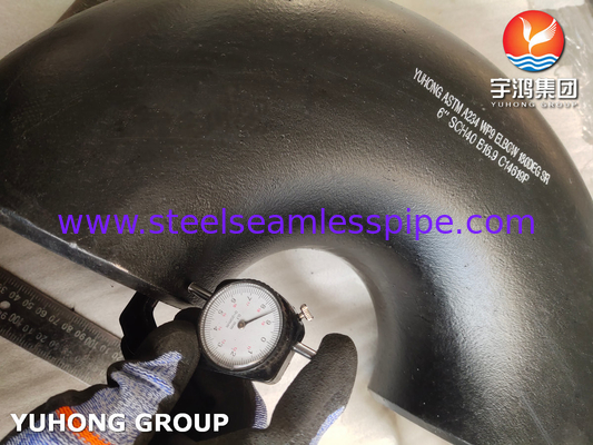 Alloy Steel Buttweld Fitting ASTM A234 WP9 180 Derece SR Dirseği B16.9