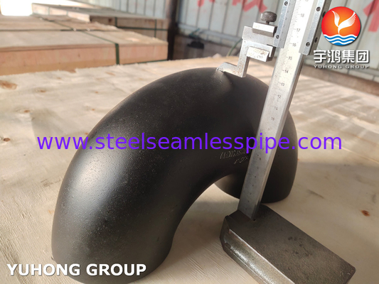ASTM A234 WPB Karbon Çelik 90/180 Derece SR Dirseği