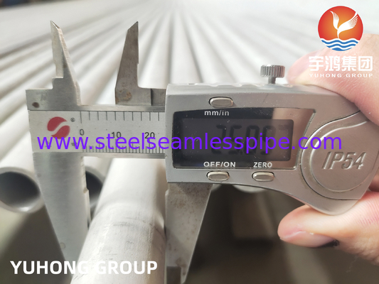ASTM A268 / ASME SA268 TP410/TP430 Sıcaklık Değiştiricisi Kondansörü İçin Paslanmaz Çelik Dikişsiz Tüp/Tüp