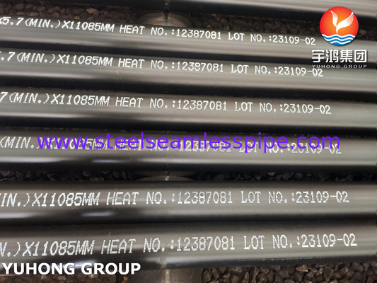 ASME SA213 T9 T11 T22 T91 Ateşli fırın borusu için alaşımlı çelik dikişsiz boru