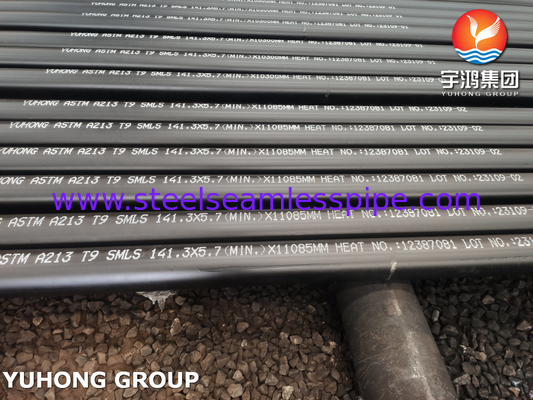 ASME SA213 T9 T11 T22 T91 Ateşli fırın borusu için alaşımlı çelik dikişsiz boru