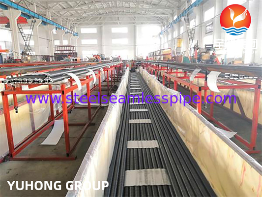 Düşük Fined Tube ASTM A268 TP439 EN10217-7 1.4510 hava soğutucu için