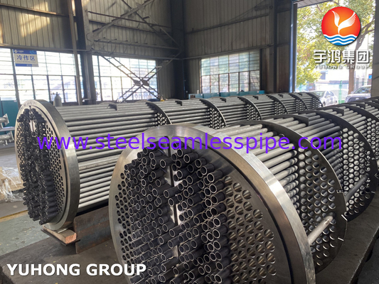 Regenerator Reboiler Yağ Soğutucusu için Paslanmaz Çelik Tüp Paketi