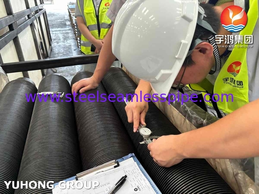 GR.B Fined Tube Yüksek Frekanslı Kaynak, Ekonomizer için Solid Fin Tube