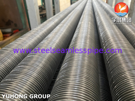 ASTM A179 Karbon Çelik Fined Tube L Tipi LL Tipi KL Tipi Fin Tube Air Cooler için