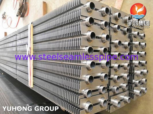 H Tipi Fin Tube Paslanmaz Çelik Çerezli Fined Tube For Economizer