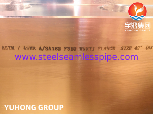 Paslanmaz Çelik ASTM A182 F310 Petrol ve Gaz için Weldneck Flange RTJ