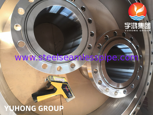 Paslanmaz Çelik ASTM A182 F310 Petrol ve Gaz için Weldneck Flange RTJ