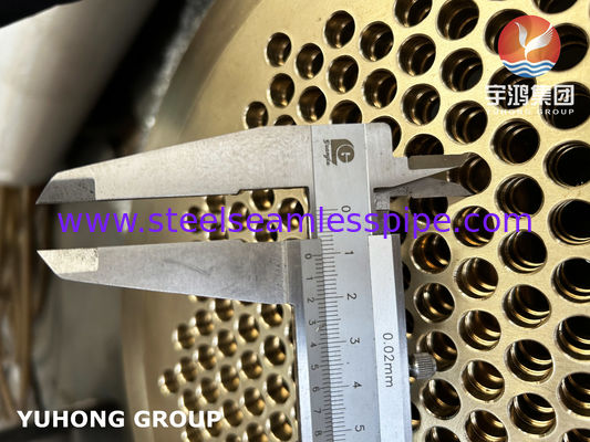 Denizli Brass C46400 Tubesheet B171 Cuzn36sn1 Denizli Isı Değiştiricisi için