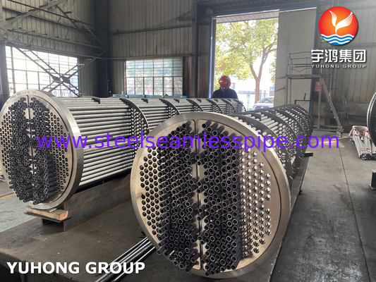 Paslanmaz Çelik Dikişsiz U Bend Tube SA213 TP316L Regenerator Reboiler Petrol Rafinerisi için Tüp Paketi