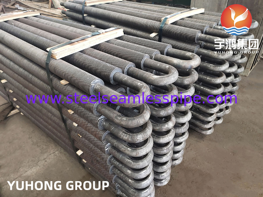 ASTM A179 AL Fin Extruded Fined U Tubes for Heat Exchanger and Drying (Sıcaklık Değiştiricisi ve Kurutma için Fin Ekstrüze Fined U Tüpleri)