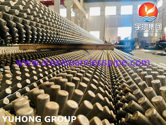 ASTM A312 TP316L korozyona dayanıklı ısı değişim sistemleri için özelleştirilebilir yüksekliğe sahip dolgun tüplü tüp