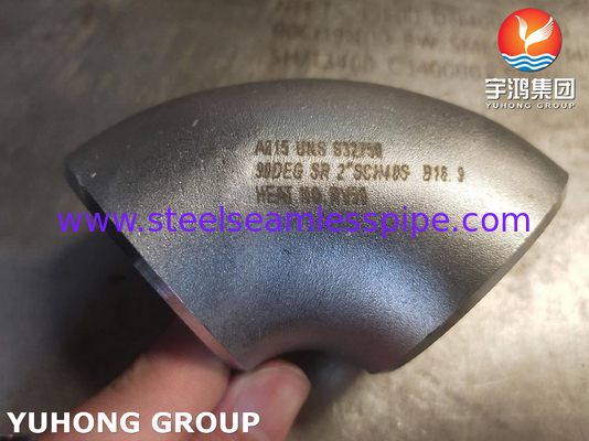 ASTM A815 WP-S UNS S32750 90° / 45° SR Dirseği Dupleks Çelik BW Fittings