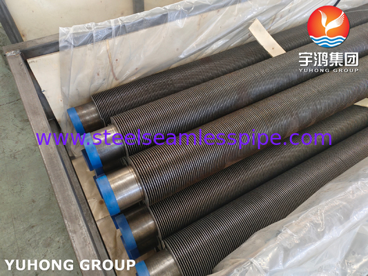 ASTM A106 GR.B Hfw Katı Kaynaklı Cs Buhar Fırını Fin Tube