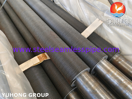 ASTM A106 GR.B Hfw Katı Kaynaklı Cs Buhar Fırını Fin Tube