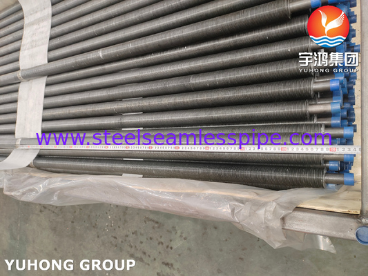 ASTM A179 Karbon Çelik Fin Tube Al Fin Material For Air Cooler