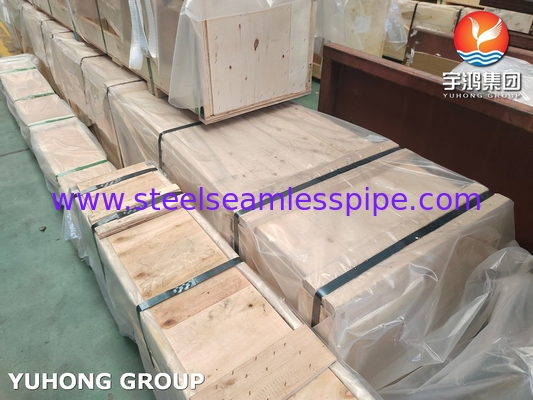 Dikişsiz Bakır Alaşımlı Sıcaklık Kondansör Tüpü Astm B111 C44300 O61 CuZn28Sn1