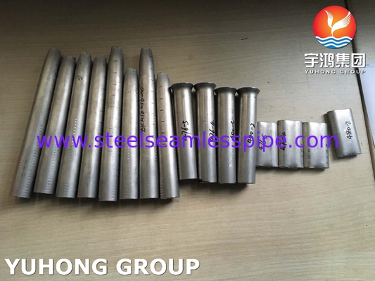 ASME SB338 GR2 Suyun ısıtması için titanyum tüpü