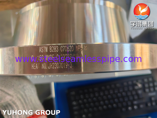 ASTM B283 C70620 Bakır kaynak boyun RF flens