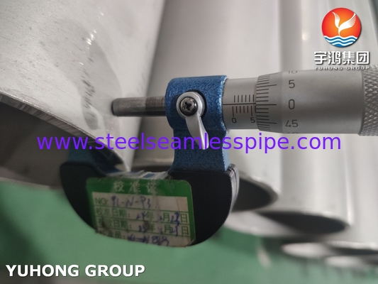 ASTM A312 TP304H Yüksek Güçlü Paslanmaz Çelik Dikişsiz Boru