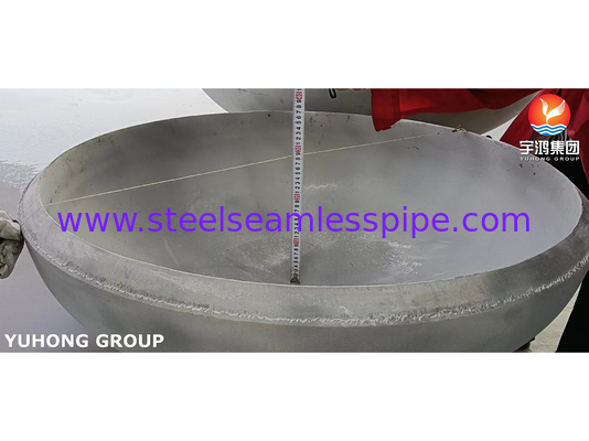 SA240 SS321 Paslanmaz çelik elipsoidal baş tankları ve depolama kapları