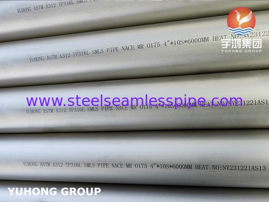 ASTM A312 TP321 / S32100 DİŞİMsiz Tüp NACE MR0175 / ISO 15156 DESTEKLENMİŞ