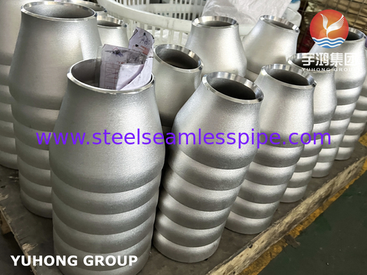 A403 WP316L Konsantrik Redüktör Paslanmaz Çelik Butt Weld Fitting Piping Sistemleri