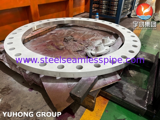 ASTM A240 F904L Flange İyi korozyon direnci olan süper austenitik paslanmaz çelik