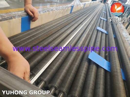 A179 Karbon Çelik Fin Tube A1100 A1060 Alüminyum Şerit Hava Soğutucusu için