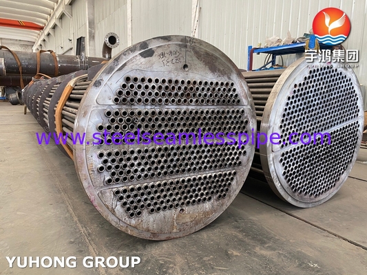 ASME U Stamp Customized Tube Bundle Steel Heat Exchanger Dikişsiz Tüp