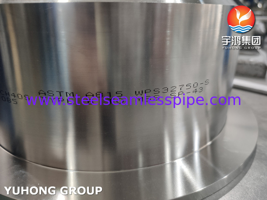 Süper Dupleks Çelik Dikişsiz ASTM A815 S32750-S Fitting Korozyona Direnci
