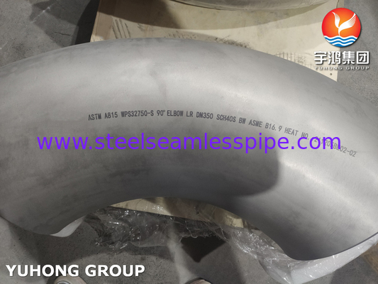 Süper Dupleks Çelik Dikişsiz ASTM A815 S32750-S Fitting Korozyona Direnci