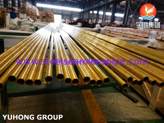 ASME SB111 / ASTM B111 C68700 Bakır alaşımlı dikişsiz borular