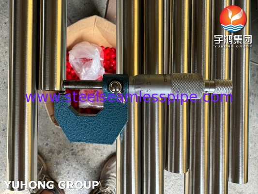 Soğuk bitirilmiş ASTM A269 TP304L Parlak Annealed Paslanmaz Çelik Dikişsiz Tüp