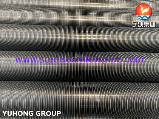 Boiler Economizer için Özel Yüksek Frekanslı Kaynaklı / HFW Katı Fined Tube