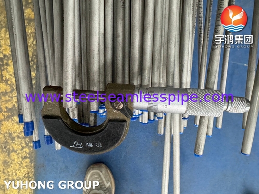 ASTM A269 TP316L Boş Paslanmaz Çelik Dikişsiz Tüpler Arıtılmış Turşu Tüpler
