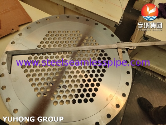 ASME SA240 SS304 Isı Değiştiricisi için Paslanmaz Çelik Tüp Yaprakları