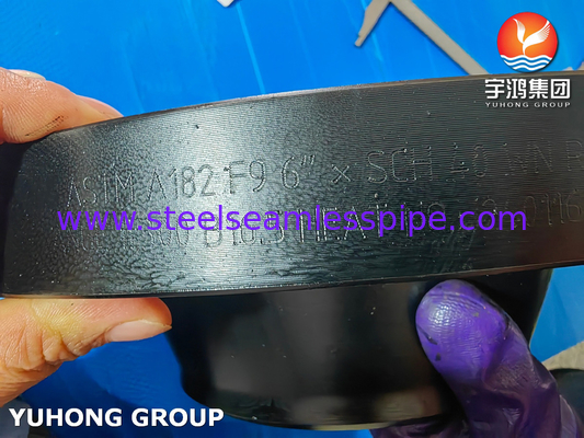 ASTM A182 F9 Alaşımlı Çelik Kalınlaştırılmış Flange Sorf Wnrf Flange, B16.5 B16.47