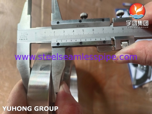 B16.5 ASTM A182 F60 1.4462 SORF Boru sistemi için dövme flens