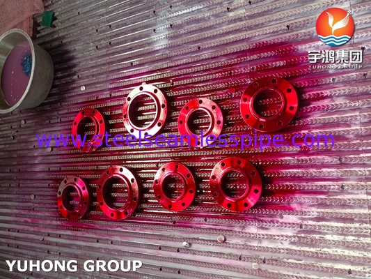 B16.5 ASTM A182 F60 1.4462 SORF Boru sistemi için dövme flens
