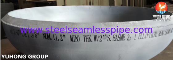 ASTM SA240 SS321 Basınçlı Kaplar İçin Elipsödoidal Baş ve Tabak Sonu