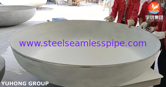 ASTM SA240 SS321 Basınçlı Kaplar İçin Elipsödoidal Baş ve Tabak Sonu