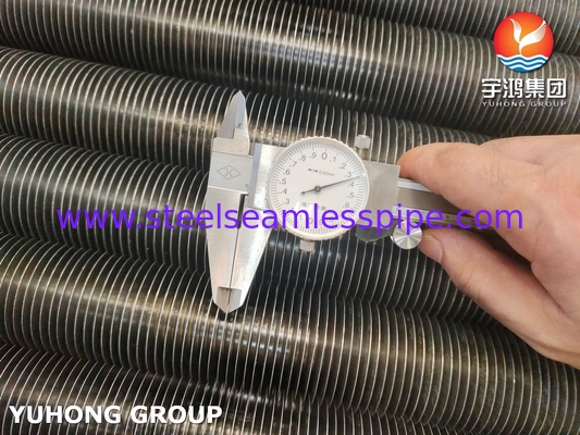 A179 Alüminyum 1060 1100 Soğutma Kulesi için L Tipi Fined Pipe