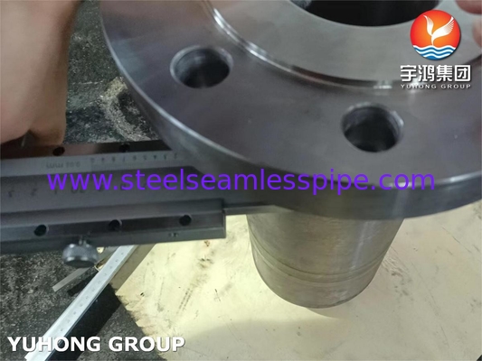 Karbon çelik kaplama nozzle flange WNRF SA266 GR.2 SS309L 308L kaynak üstü